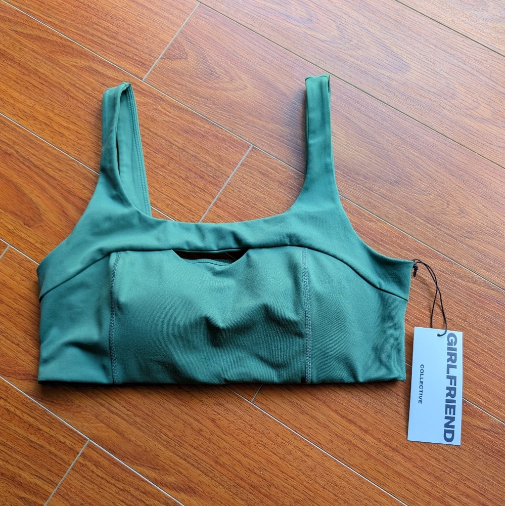 GF Collective Gwen Keyhole Bra - Willow Green - Picture 4 of 6